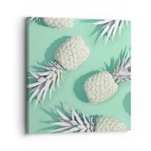 Obraz na plátne - skvele ladia s mätou - 30x30 cm