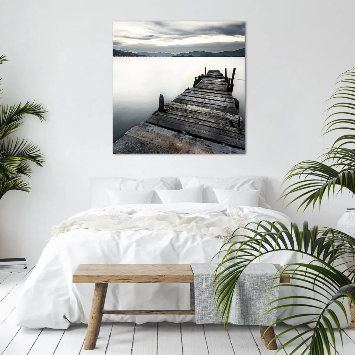 Obraz na plátne - Ponoriť sa do pokoja - 40x40 cm