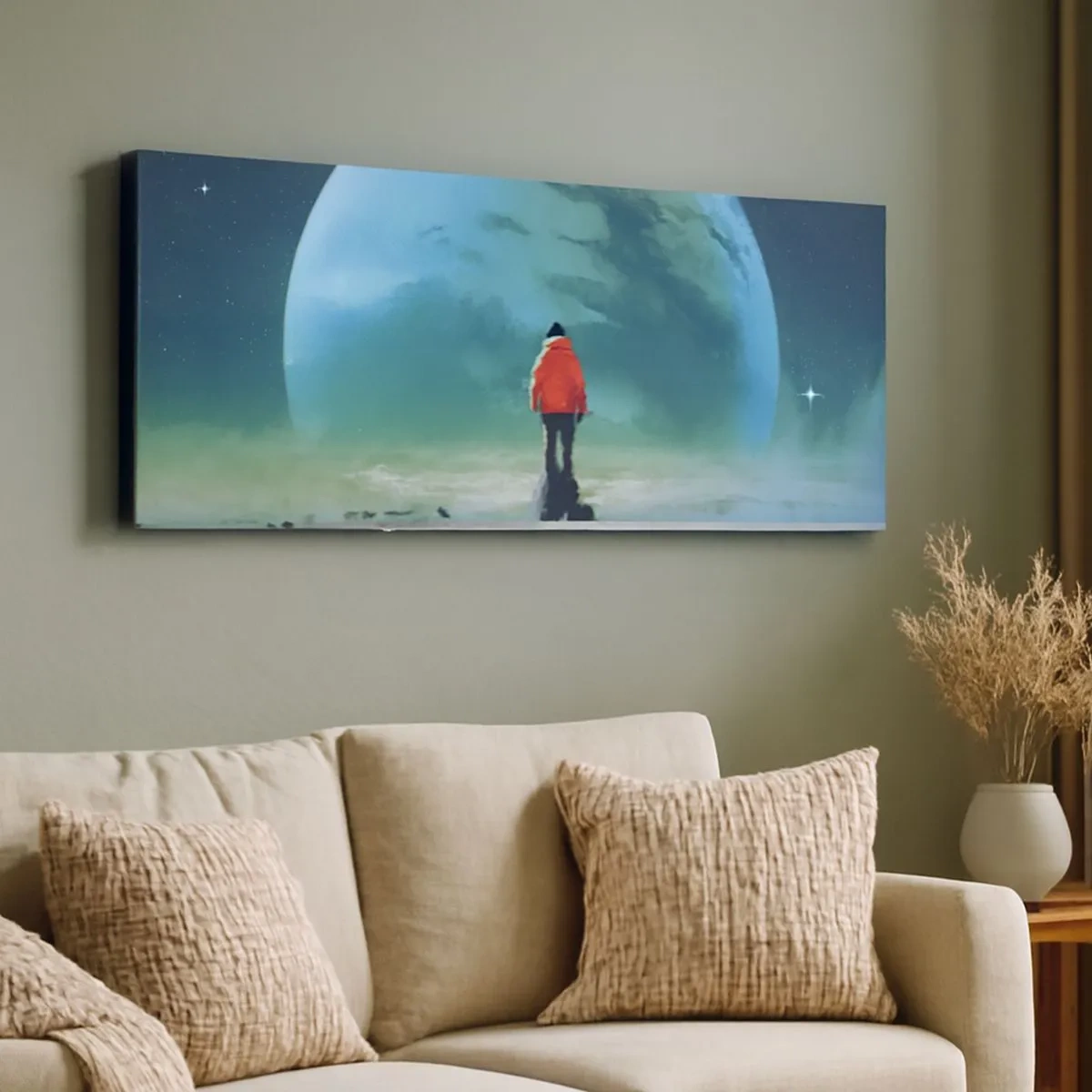 Obraz na plátne - Objaviteľ novej krajiny - 100x40 cm