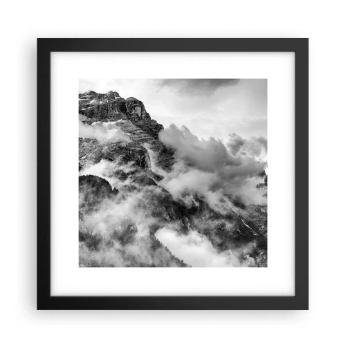 Plagát v čiernom ráme - Krásne a kruté - 30x30 cm