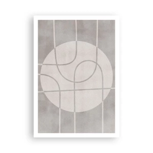 Plagát - Kruhovo a priamo - 70x100 cm