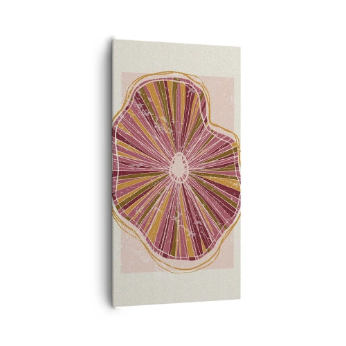 Obraz na plátne - Radiálna abstrakcia - 65x120 cm