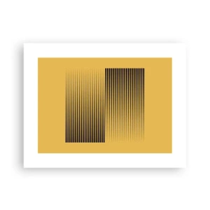 Plagát - Štvorec protikladov - 40x30 cm