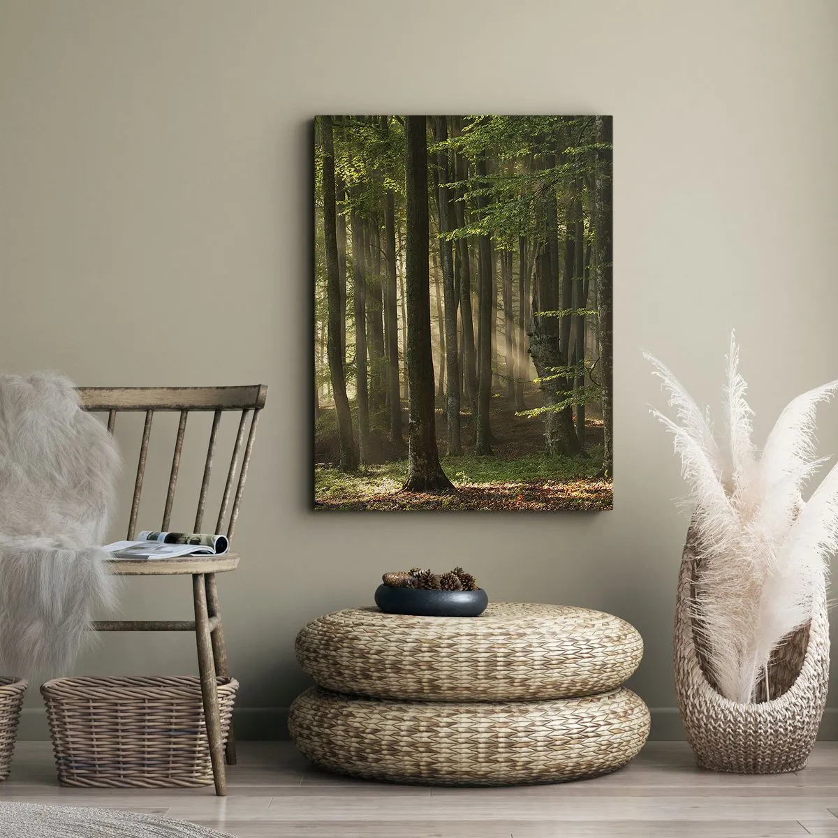 Obraz na plátne - Rozžiarený v jarnom ráne - 50x70 cm