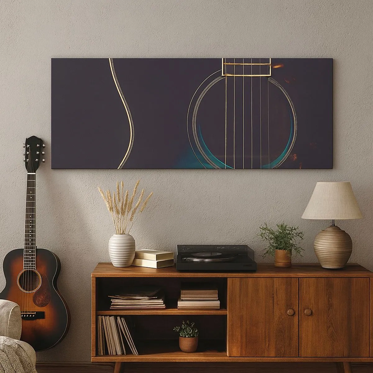 Obraz na plátne - Okamih, než to zaznie - 100x40 cm