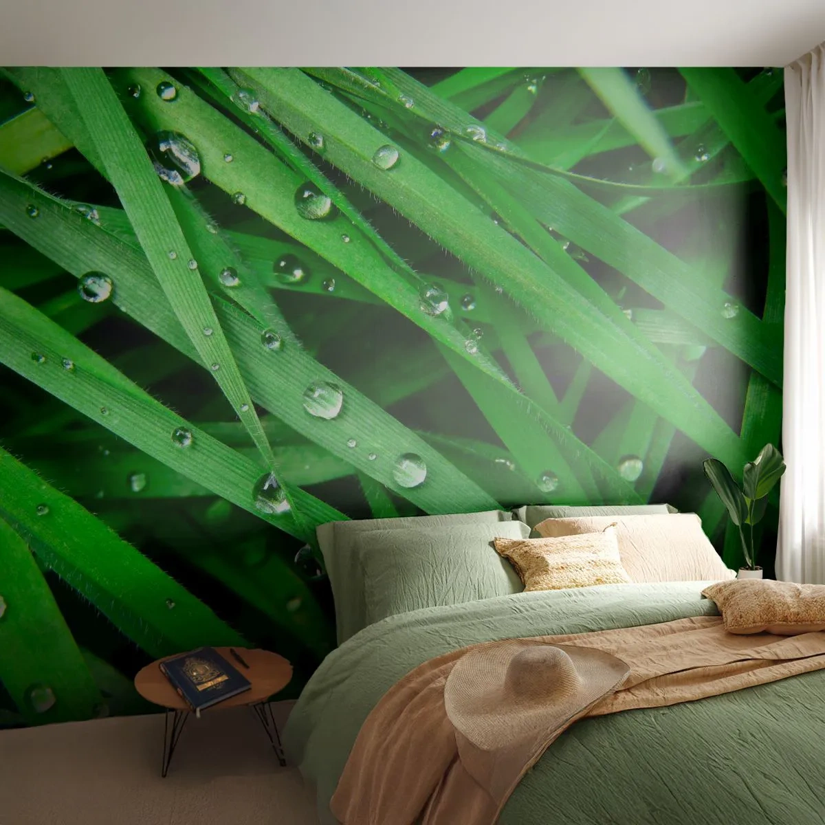 Fototapeta Premium Sand - Hrajte na zelenú - Príroda, Zelená tráva, Záhrada - 400x280 cm