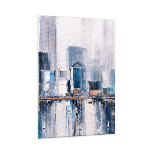 Obraz na skle - Newyorská impresia - 50x70 cm