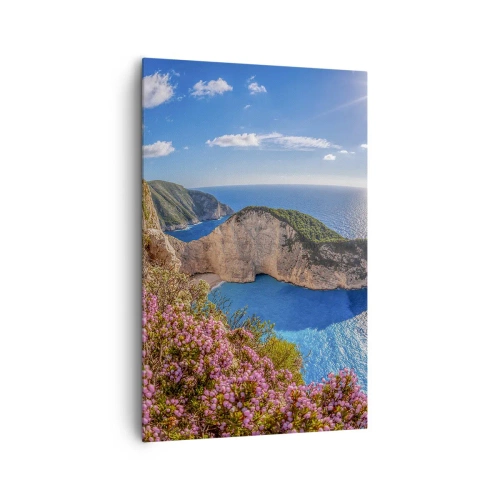 Obraz na plátne - Moje veľké grécke prázdniny - 80x120 cm