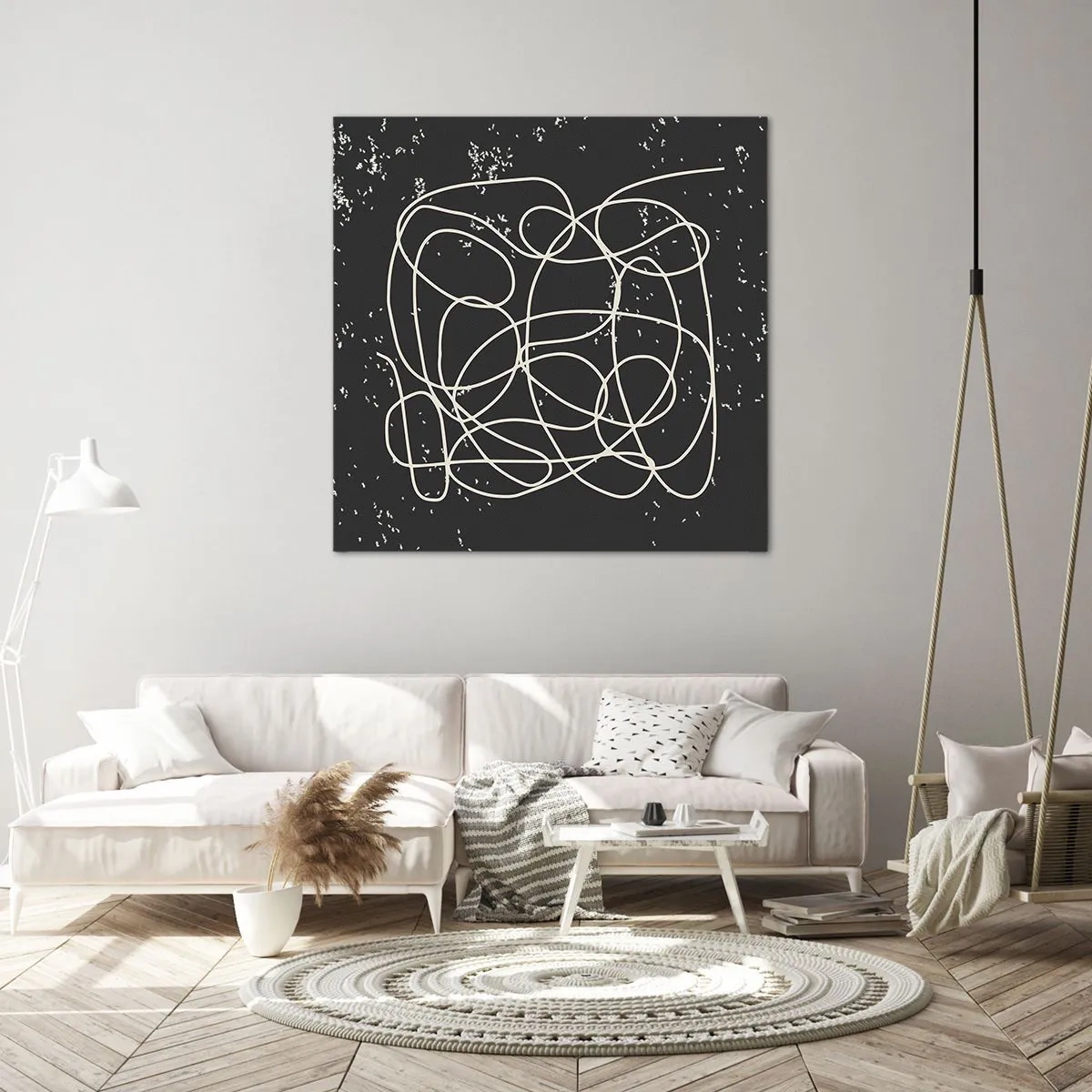 Obraz na plátne - Túlanie myslí - 30x30 cm