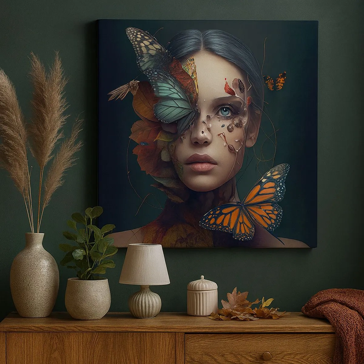 Obraz na plátne - Nádherná metamorfóza - 30x30 cm