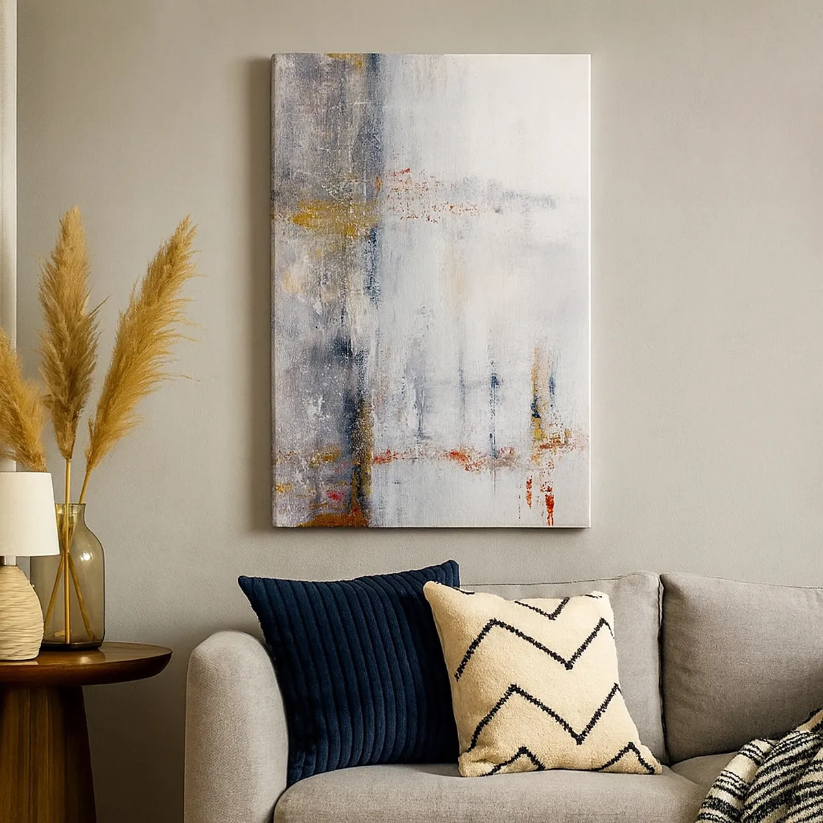 Obraz na plátne - Za závojom vzduchu - 50x70 cm