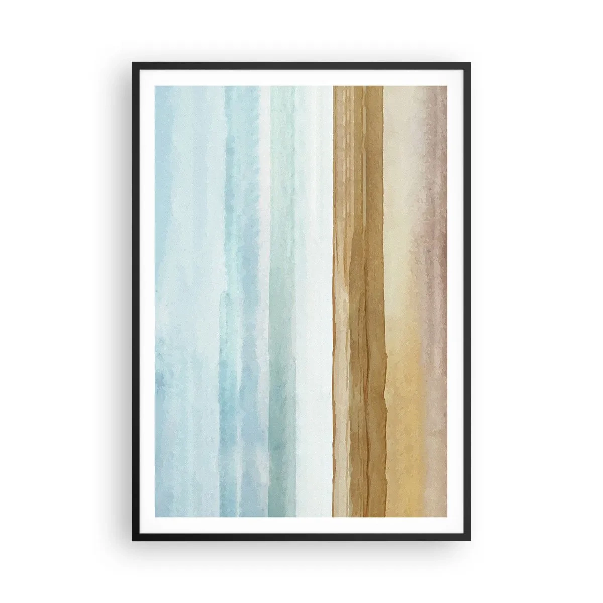 Plagát v čiernom ráme - Utešenie - 70x100 cm