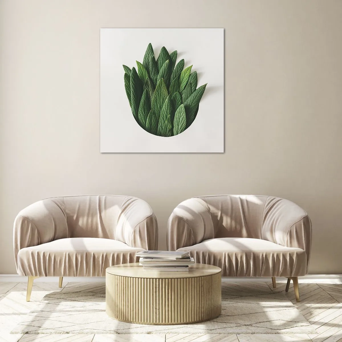 Obraz na skle - Neukojiteľná zvedavosť - 70x70 cm
