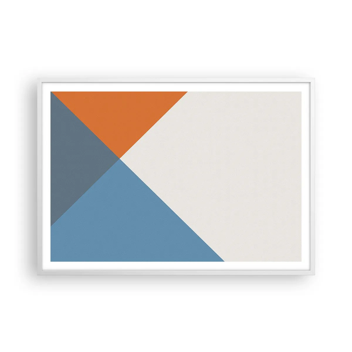 Plagát v bielom ráme - Pod uhlom… - 100x70 cm