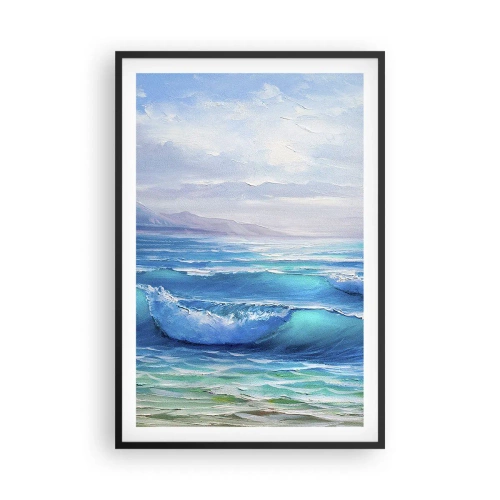 Plagát v čiernom ráme - Prináša ukojenie - 61x91 cm