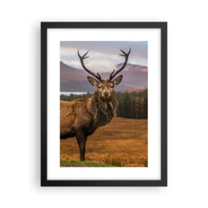 Plagát v čiernom ráme - Majestát prírody - 30x40 cm