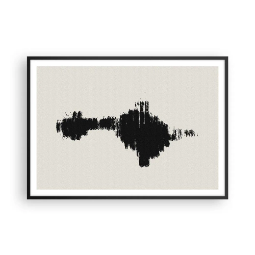 Plagát v čiernom ráme - Vibrácie predstavivosti - 100x70 cm