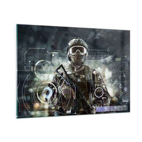 Obraz na skle - Ešte väčšia sila - 100x70 cm