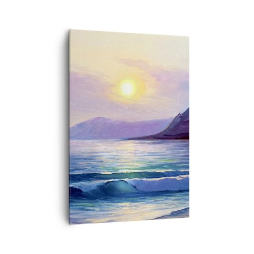 Obraz na plátne - Krištáľ vody a vzduchu - 70x100 cm