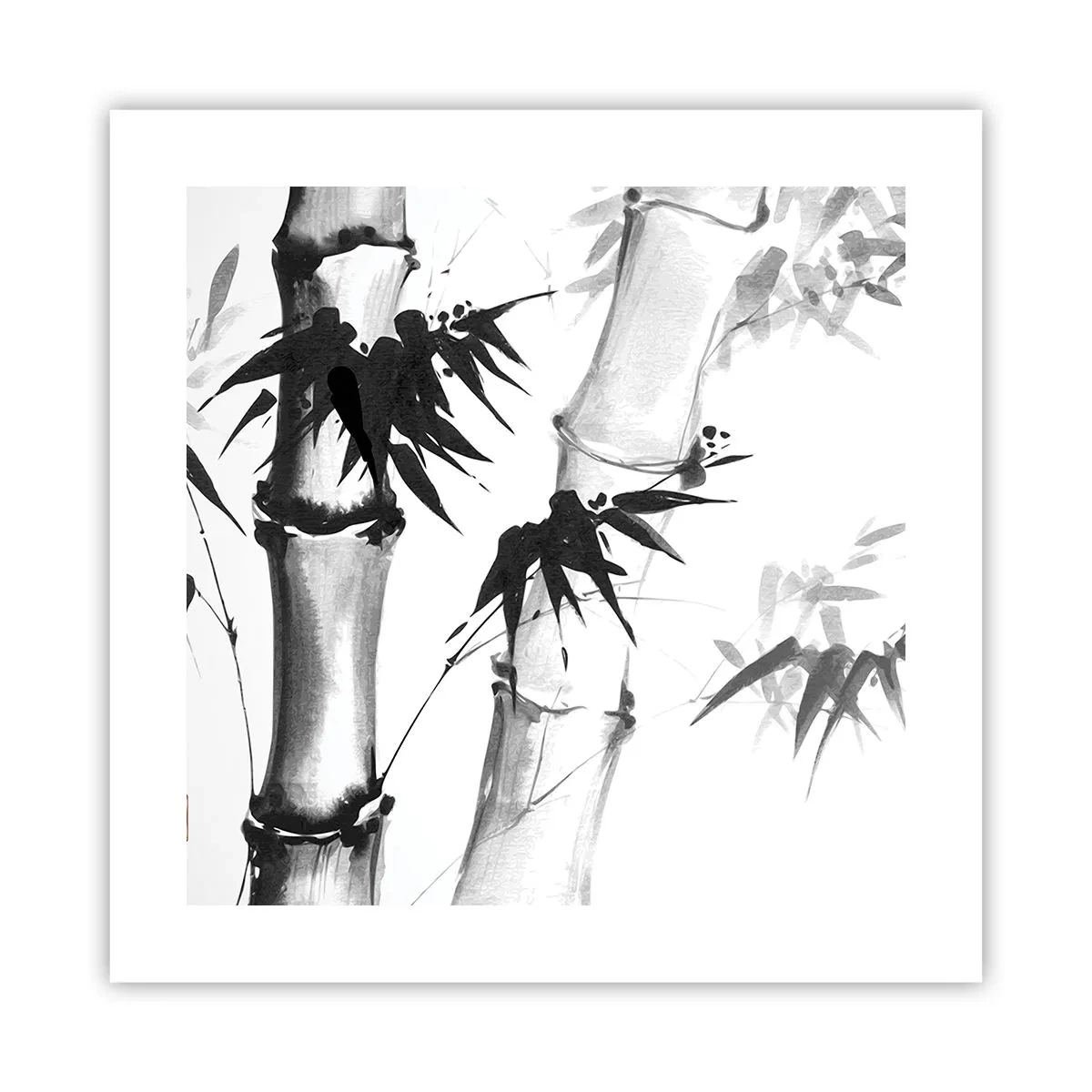 Plagát - Blízky záber na orient - 40x40 cm