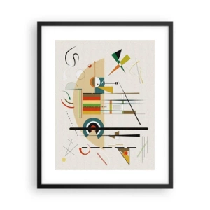 Plagát v čiernom ráme - A svet sa smeje - 40x50 cm