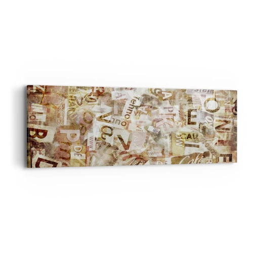 Obraz na plátne - Táraniny - 90x30 cm