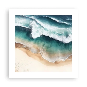 Plagát - Odveké stretnutie - 40x40 cm