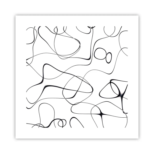 Plagát - Cesty života, zákruty osudu - 40x40 cm