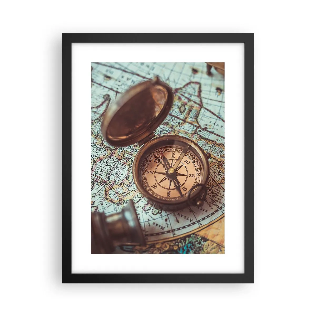 Plagát v čiernom ráme - Pre dobrodruha - 30x40 cm