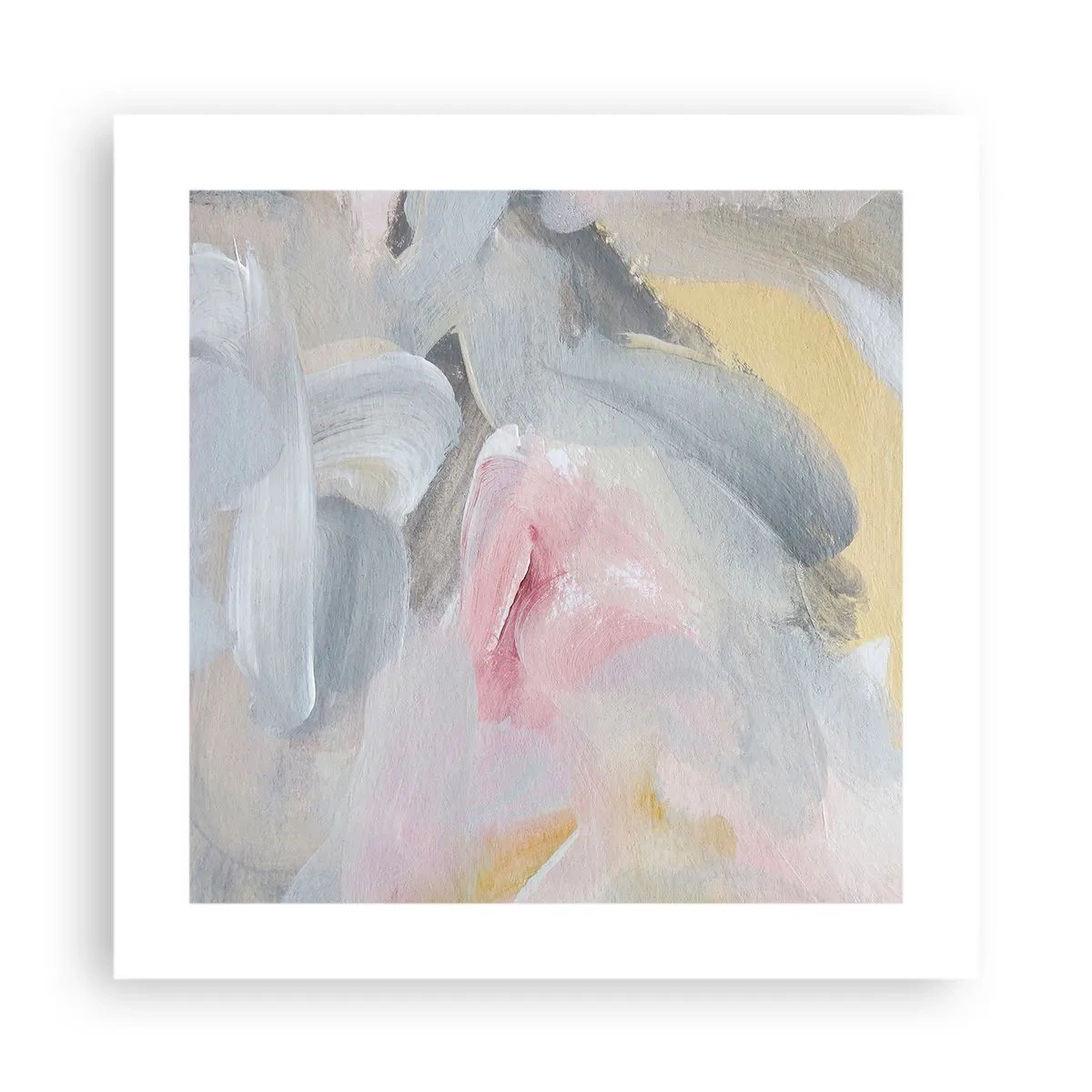 Plagát - V pastelovom svete - 40x40 cm