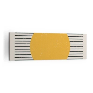 Obraz na plátne - Sila jednoduchosti - 160x50 cm