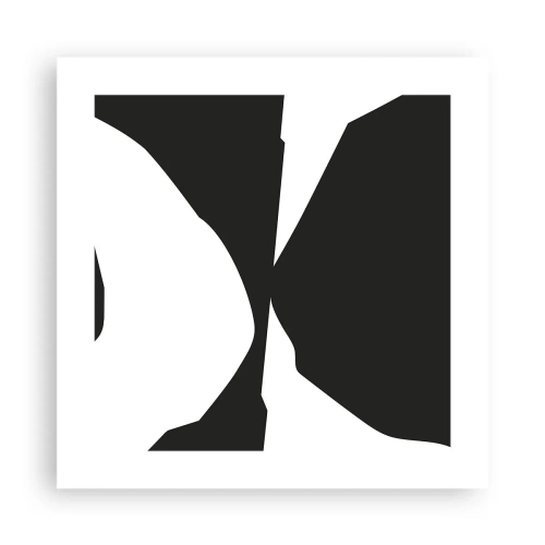 Plagát - Positive-negative - 40x40 cm