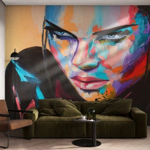 Fototapeta Premium Canvas - Divokosť v srdci - Žena, Portrét ženy, Dievča - 200x140 cm