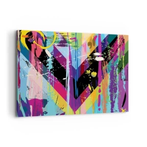 Obraz na plátne - Zhora nadol - 120x80 cm