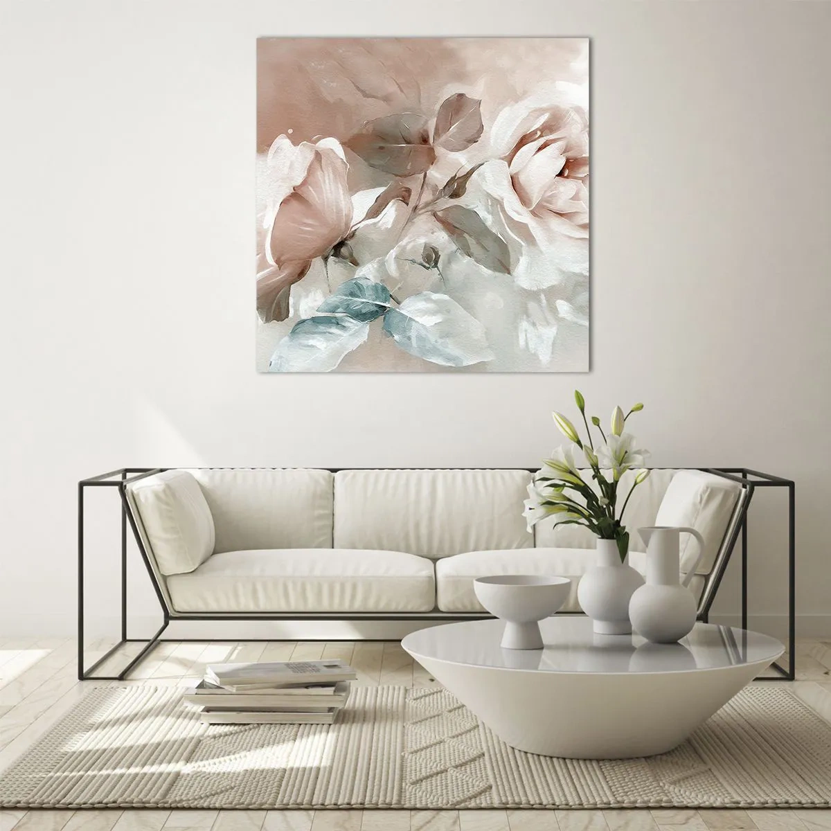 Obraz na skle - Duch romantizmu - 30x30 cm