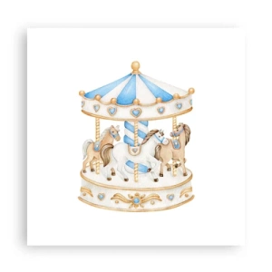 Plagát - Sladké detstvo - 60x60 cm