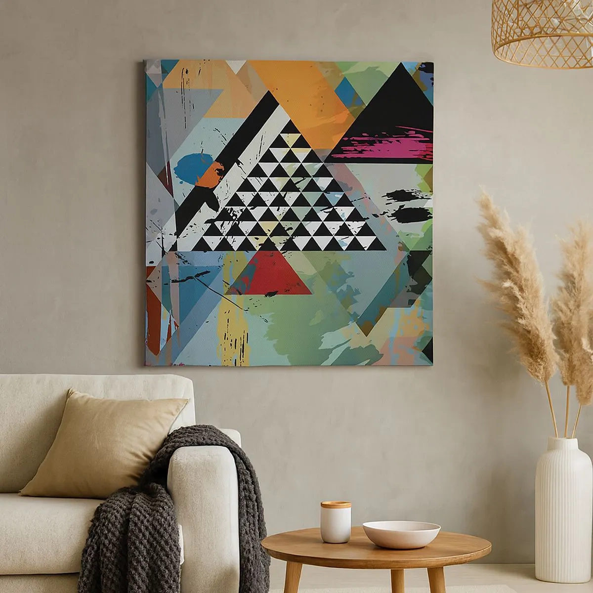 Obraz na plátne - Aké je to jednoduché - 30x30 cm