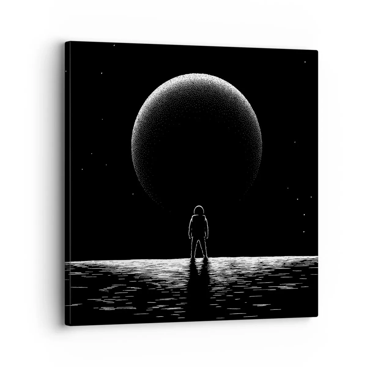 Obraz na plátne - Tvári v tvár - 30x30 cm