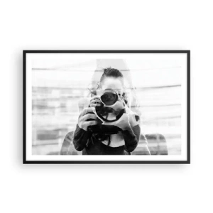 Plagát v čiernom ráme - Tvorca a materiál - 91x61 cm