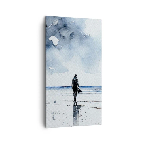 Obraz na plátne - Rozhovor s morom - 45x80 cm
