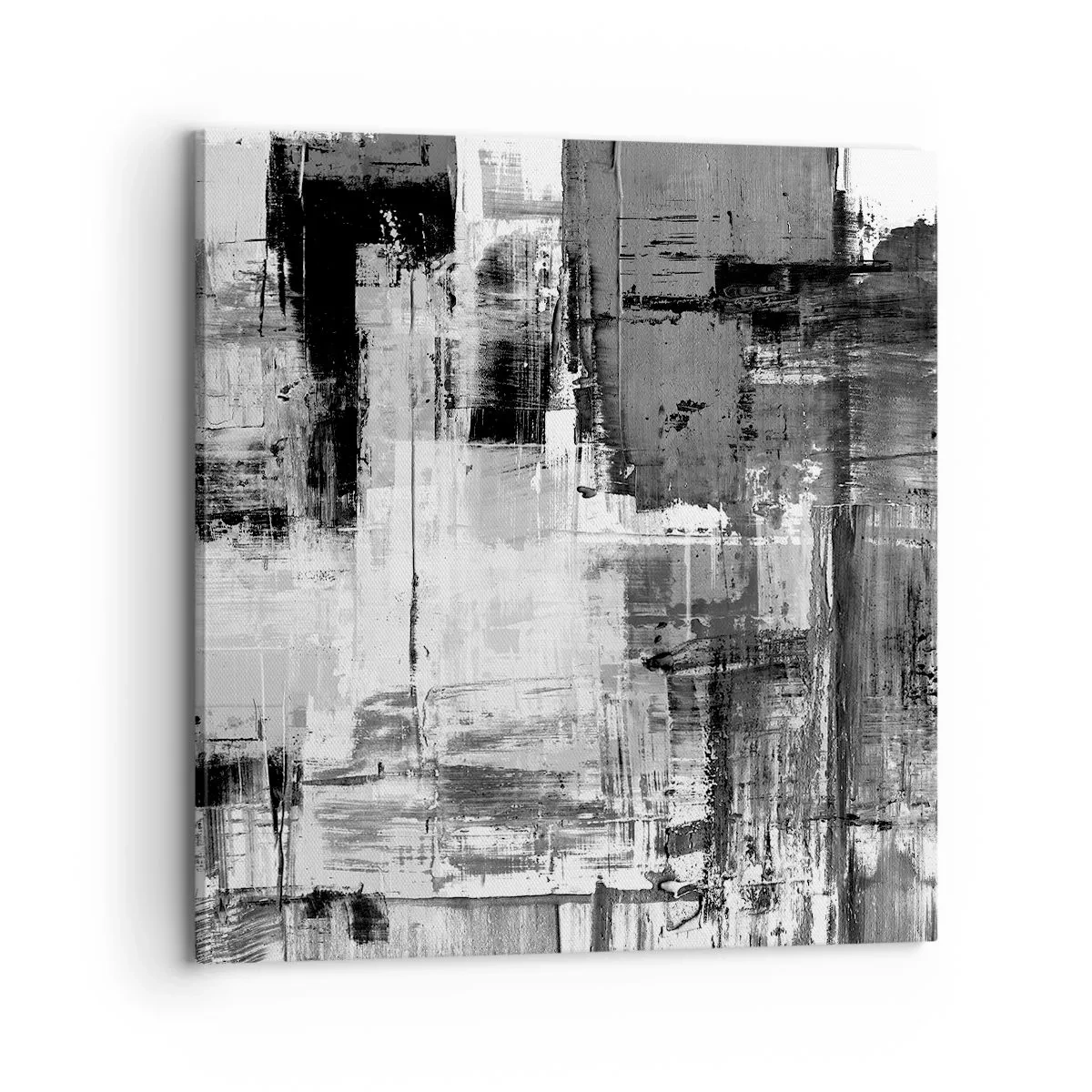 Obraz na plátne - Sivé je krásne - 70x70 cm