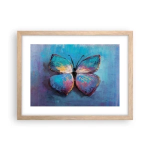 Plagát v ráme zo svetlého duba - V celej svojej kráse - 40x30 cm