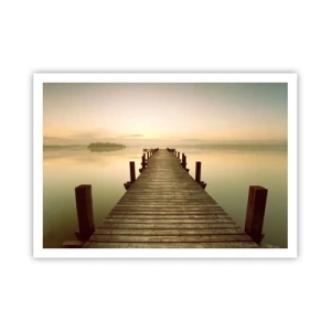 Plagát - Úsvit, svitanie, svetlo - 100x70 cm