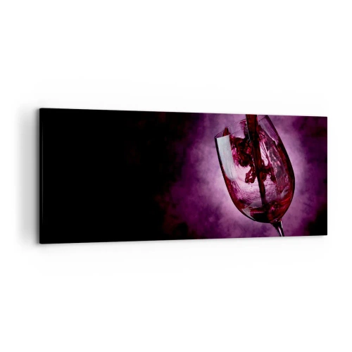 Obraz na plátne - Šarlát? Karmín? Nie, rubín. - 120x50 cm