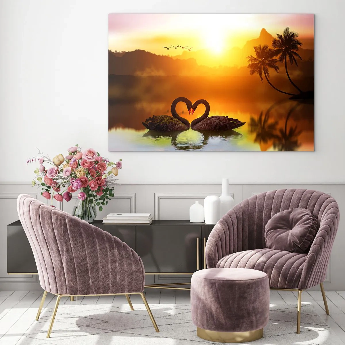 Obraz na skle - Všetko do páru - 120x80 cm