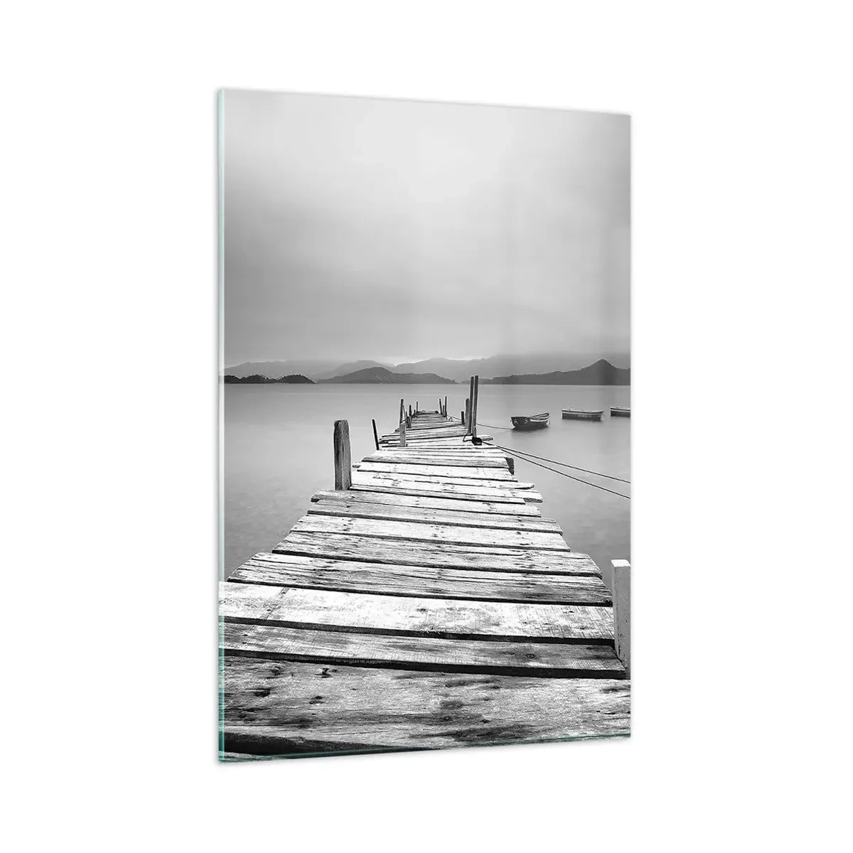 Obraz na skle - Za horami, za morom - 80x120 cm