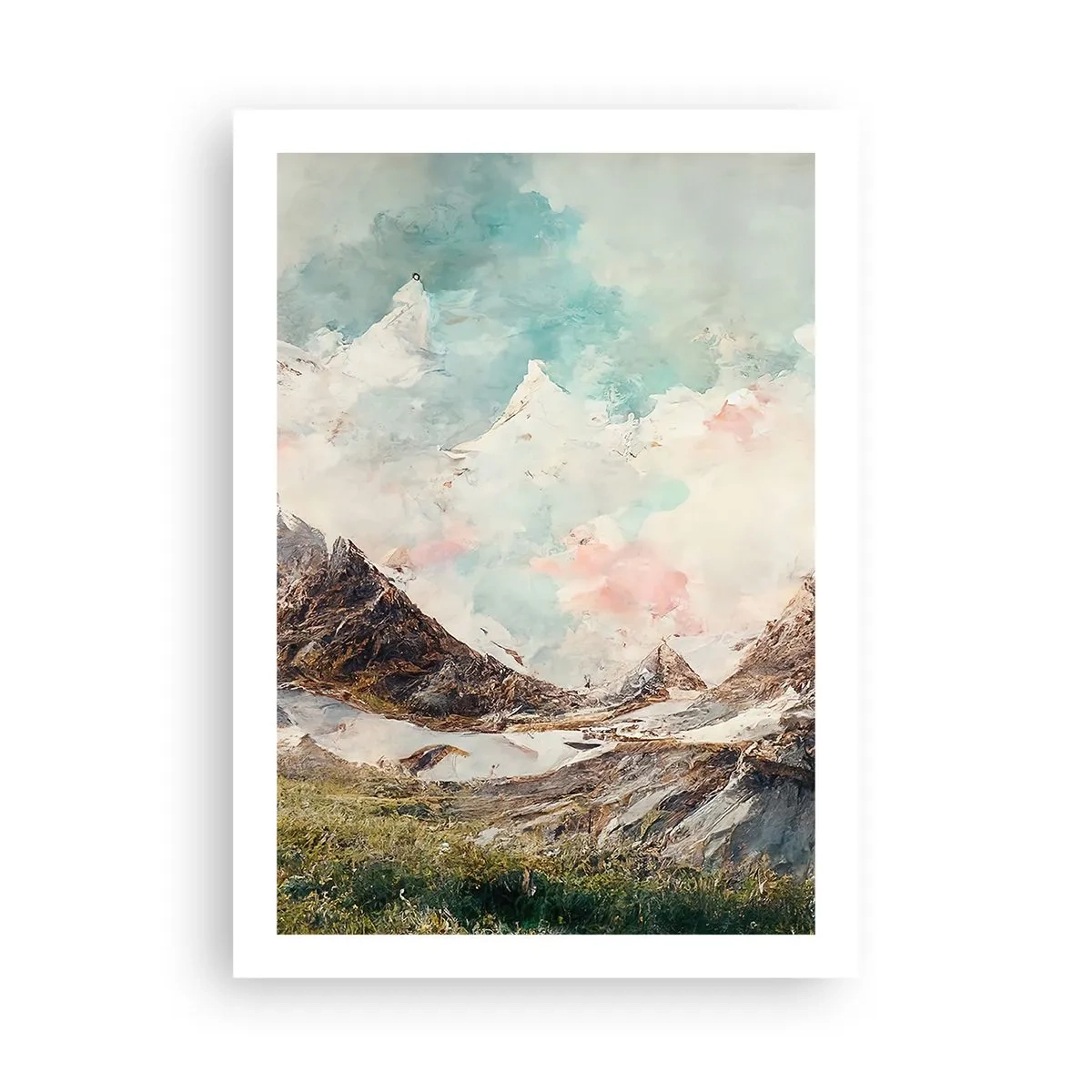 Plagát - Skalné čepele - 50x70 cm