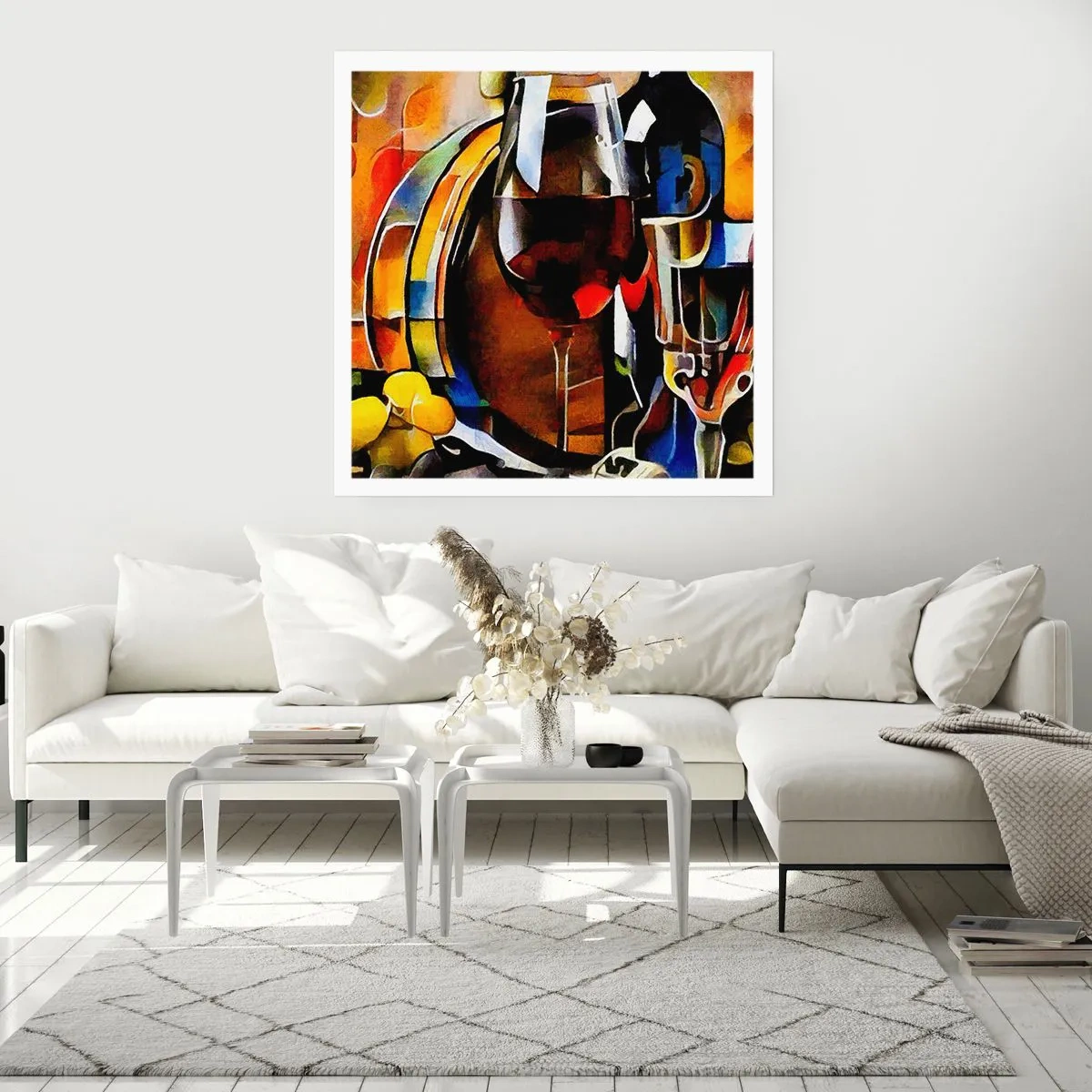 Plagát - Aj svet dostáva farby - 30x30 cm