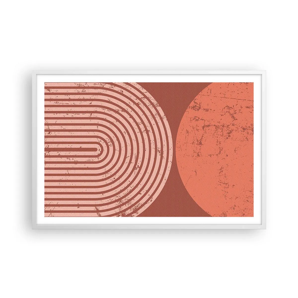 Plagát v bielom ráme - Blízky vzťah - 91x61 cm