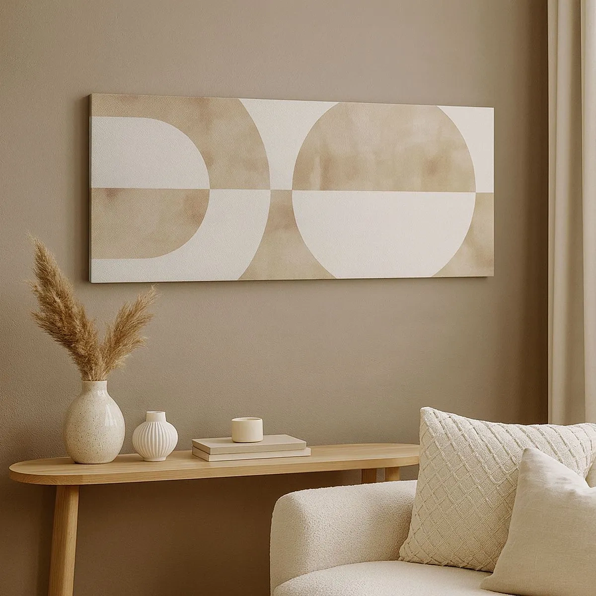 Obraz na plátne - Podobnosti a rozdiely - 100x40 cm